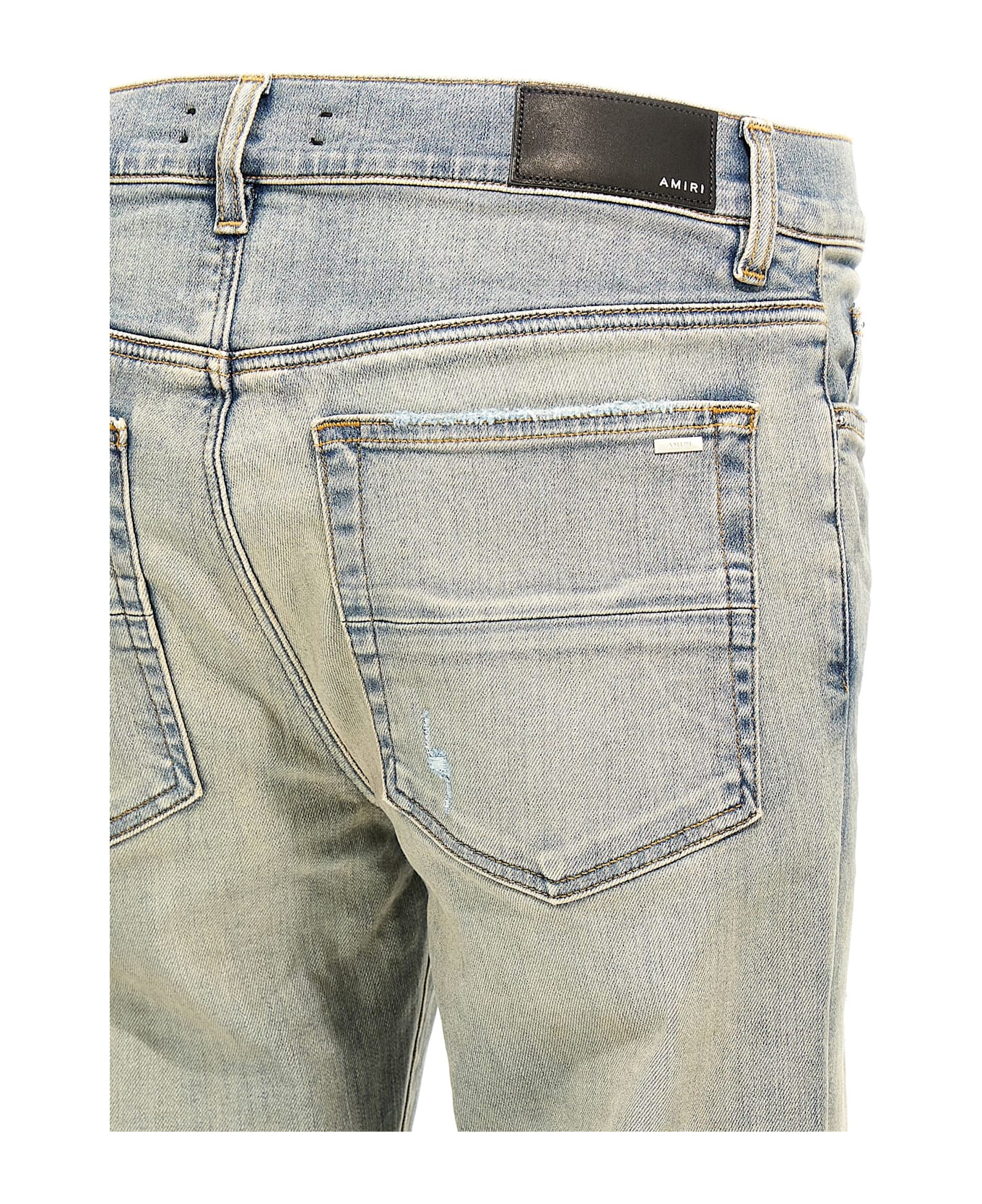 AMIRI 
suede Mx1
 Jeans - Blue