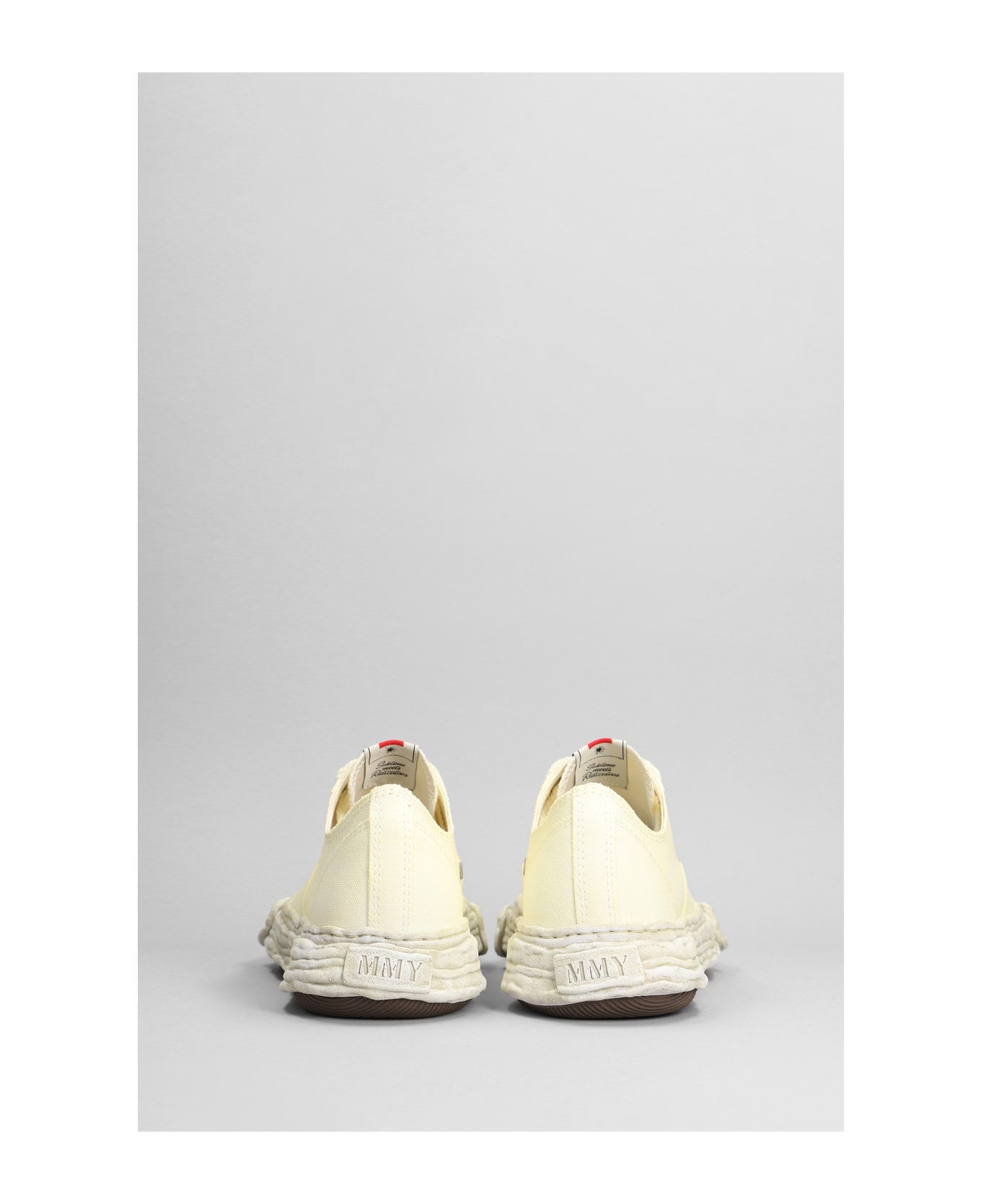 Mihara Yasuhiro Peterson 23 Low Sneakers In Beige Cotton - beige