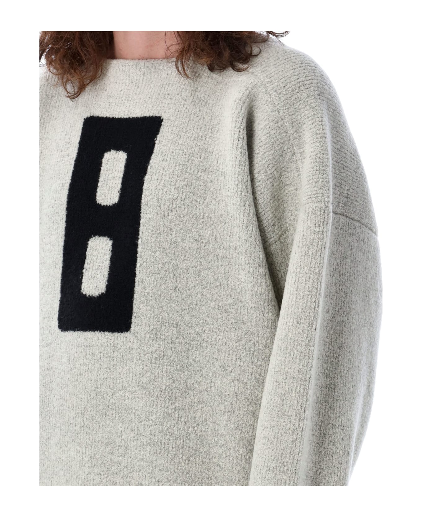 Fear of God Boucle Straight Neck Sweater - DOVE GREY