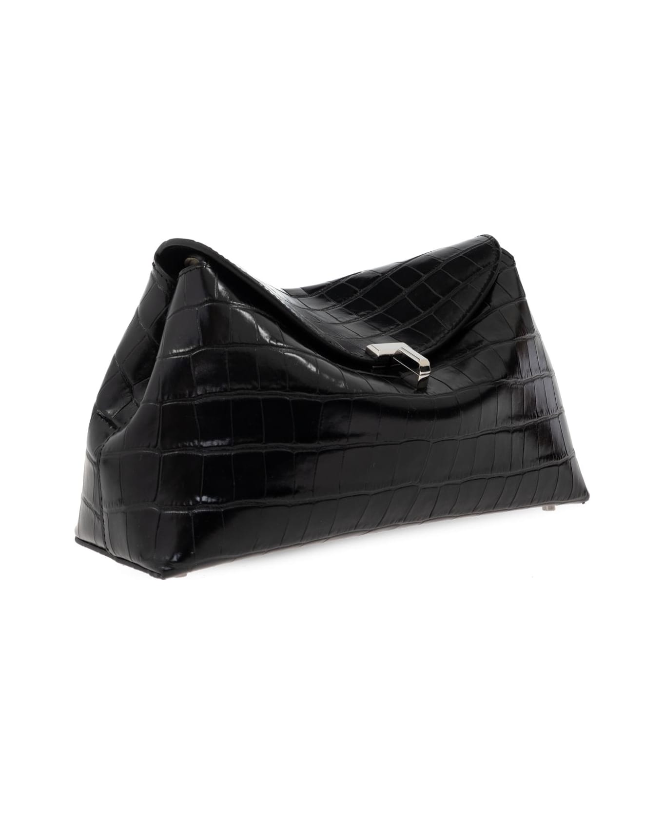 Totême Toteme Shoulder Bag 
t-lock
 - Black