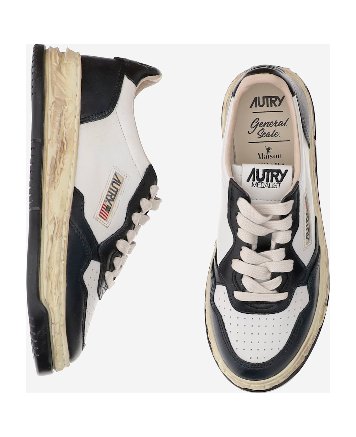 Autry Supvint Low X Mihara Yasuhiro Sneakers - Red