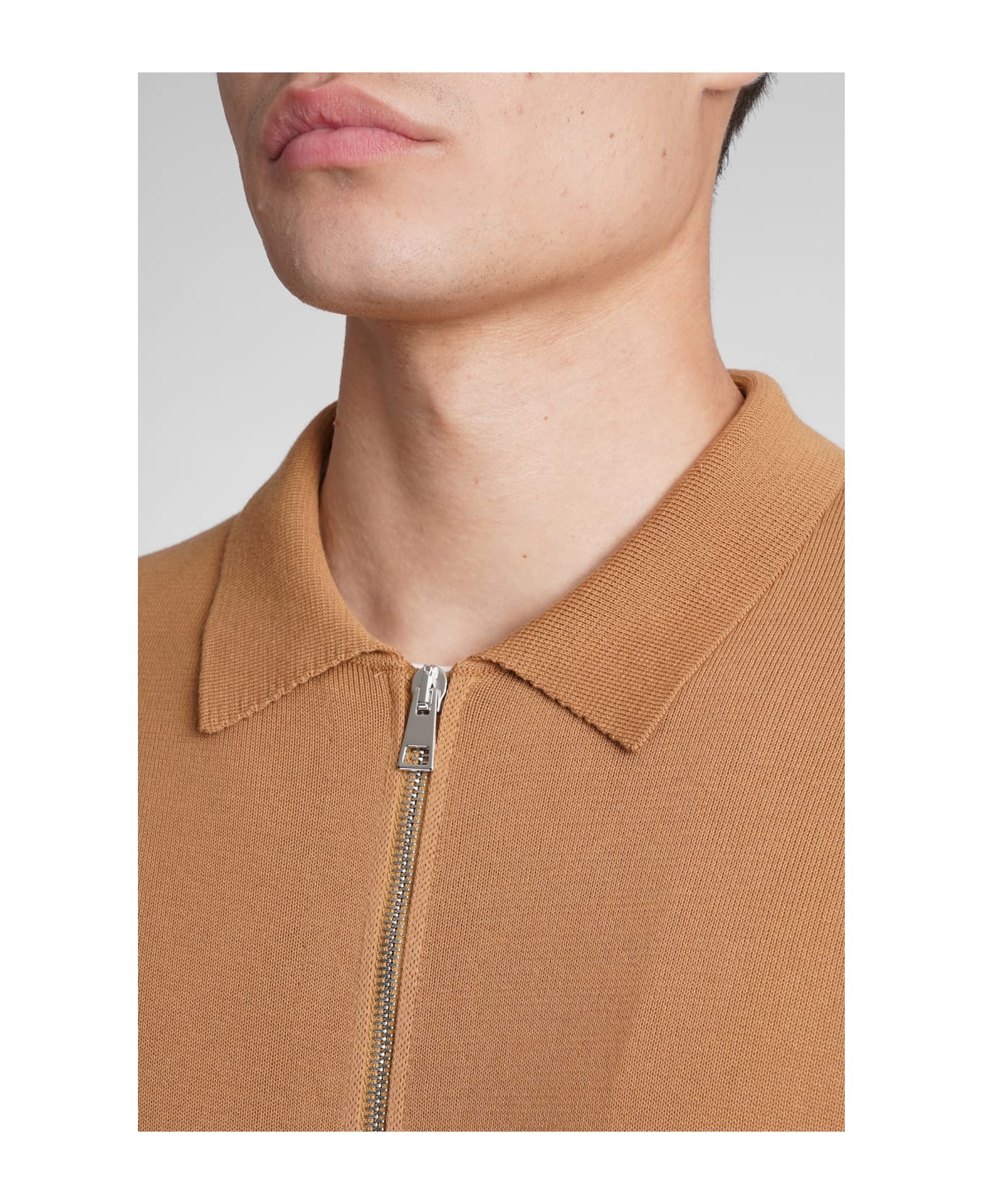 Roberto Collina Shirt In Leather Color Cotton - SAND