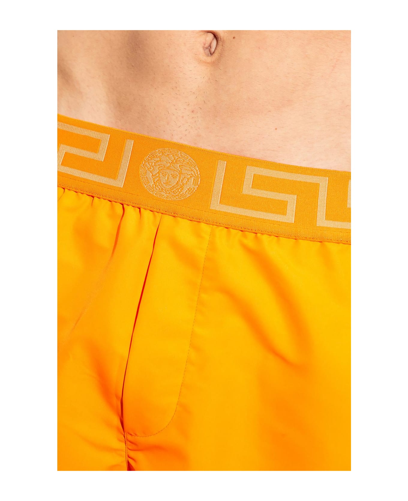 Versace Swimming Shorts - Orange