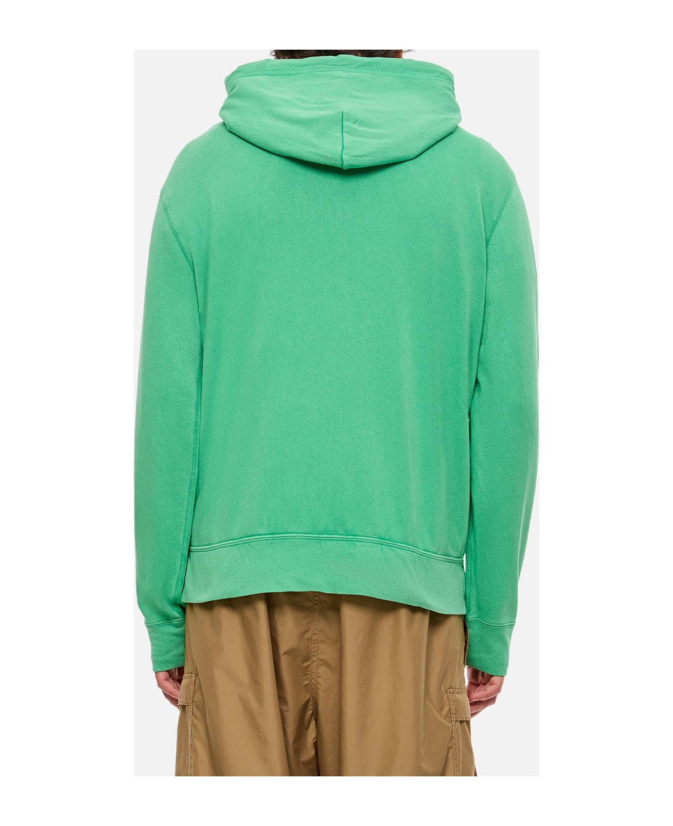 Polo Ralph Lauren Cotton Zipped Sweatshirt - Green ボトムス