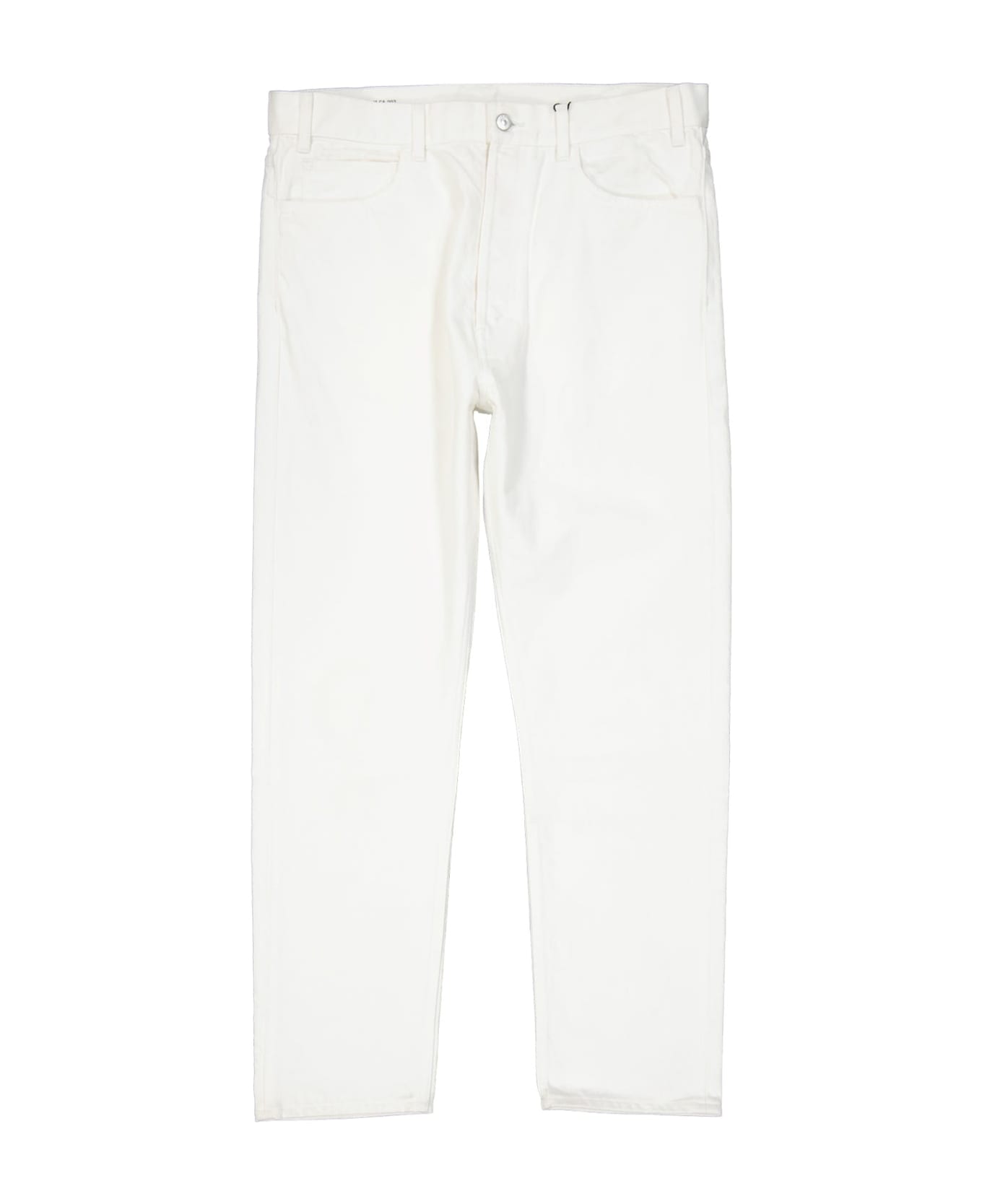 Celine Cotton Denim Jeans - White