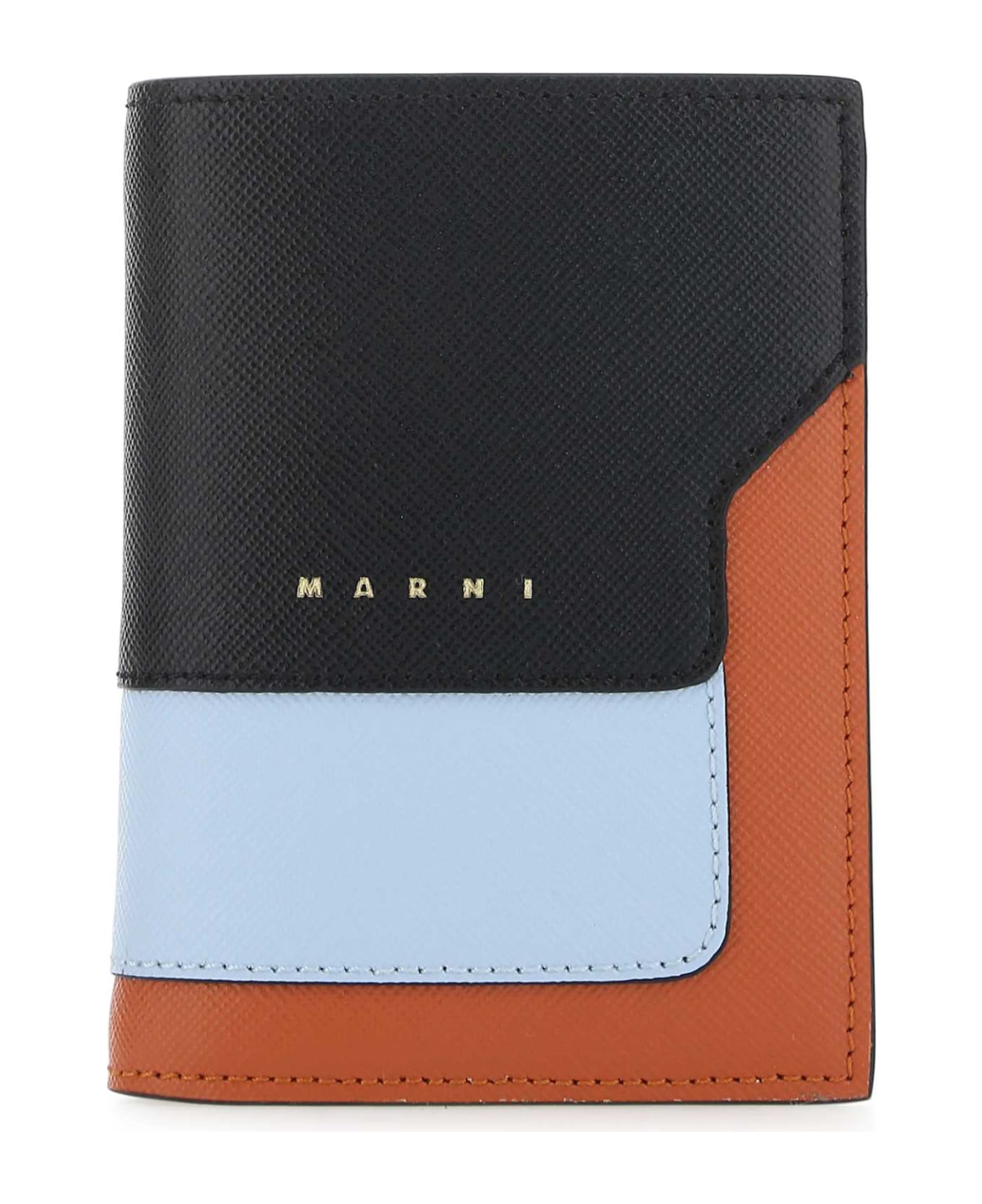 Marni Multicolor Leather Wallet - Z586N