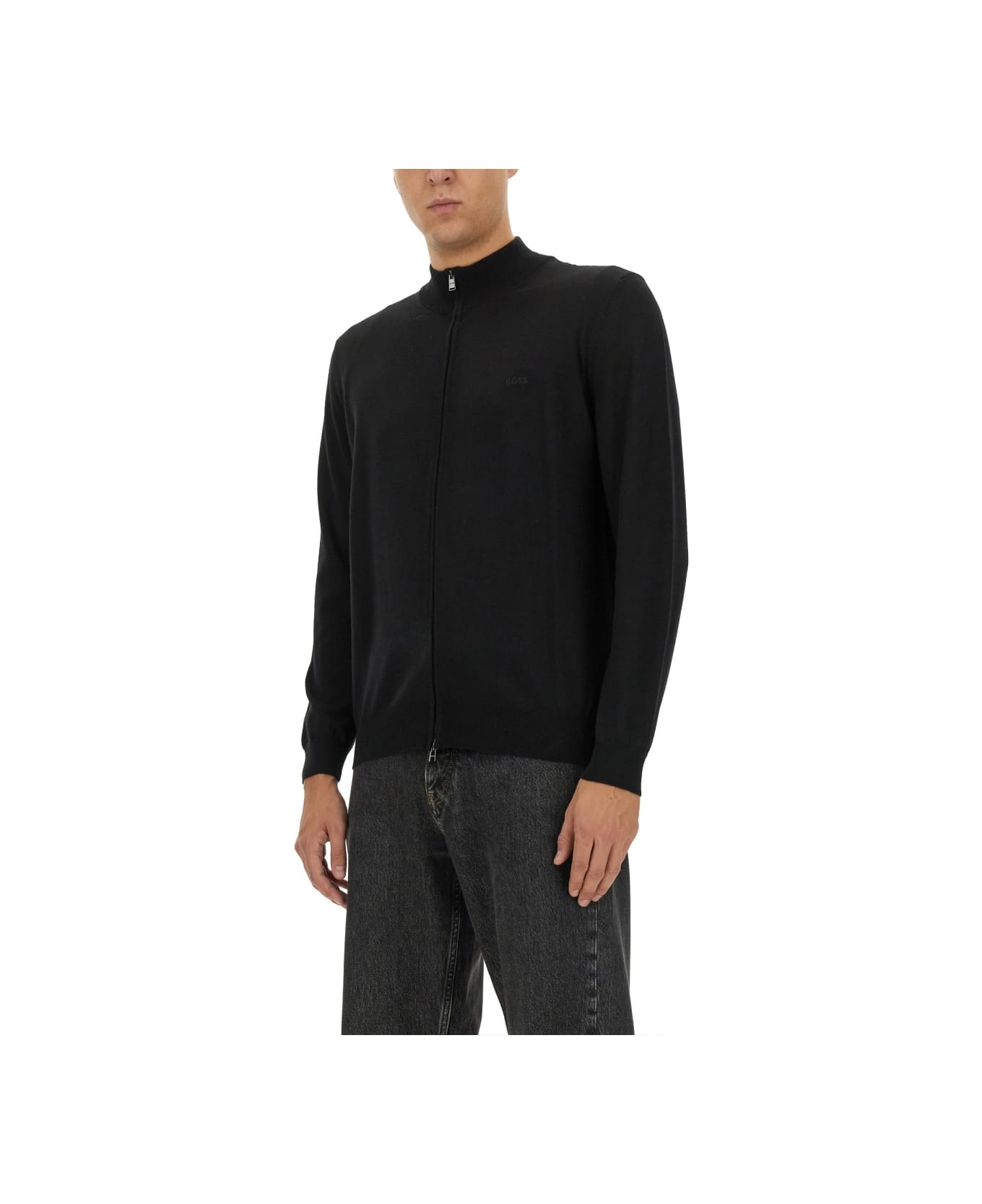 Hugo Boss Cardigan "balonso" - BLACK