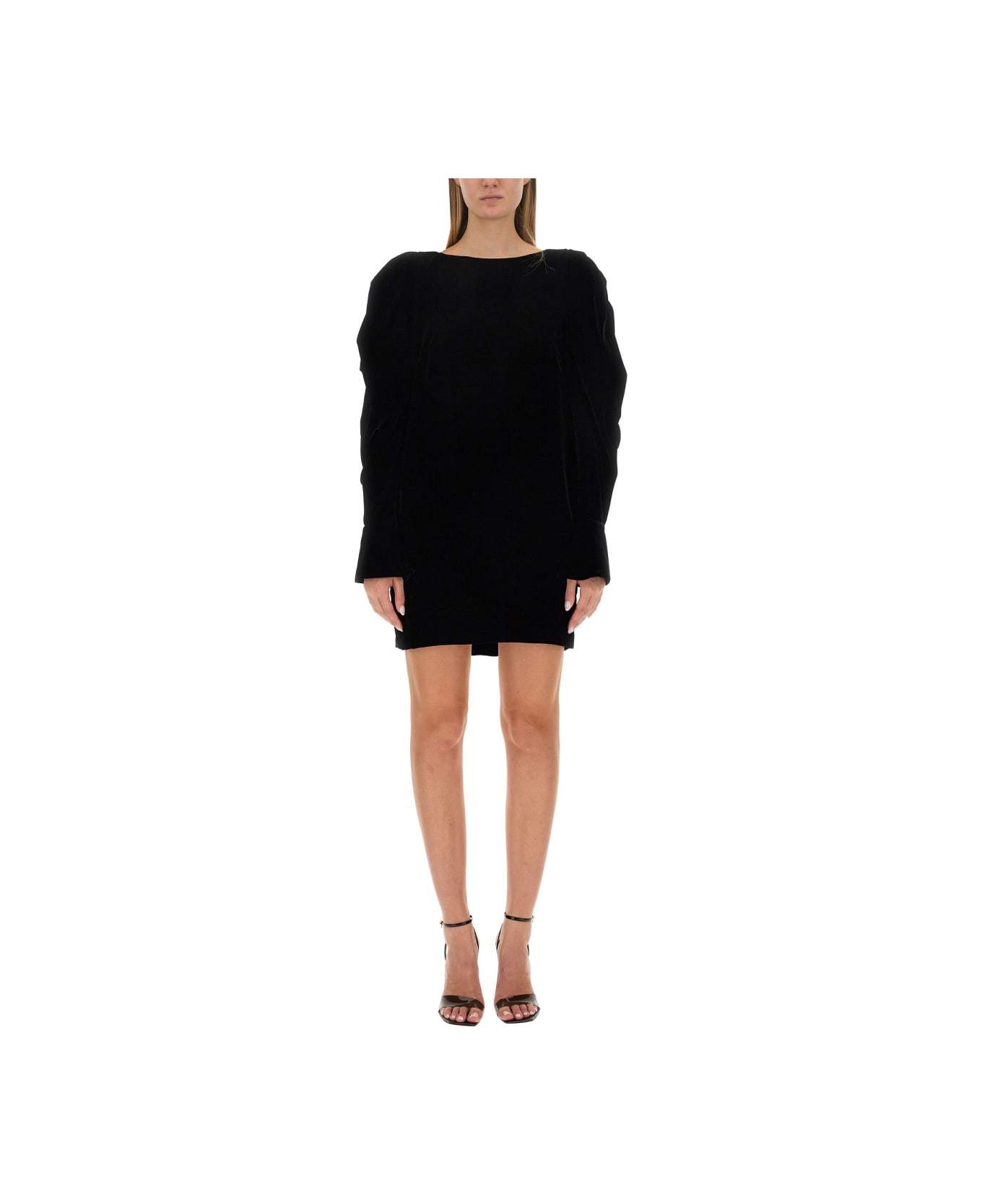 Nina Ricci Mini Dress - BLACK ワンピース＆ドレス