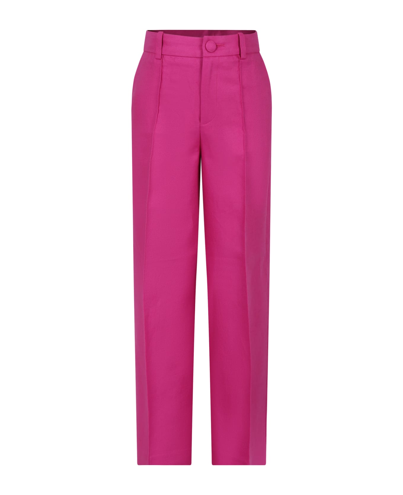 Chloé Elegant Fuchsia Trousers For Girl - Rosa