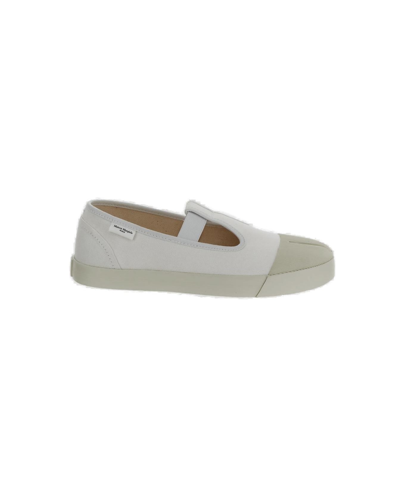 Maison Margiela On The Deck Tabi Mary Jane Shoes - WHITE