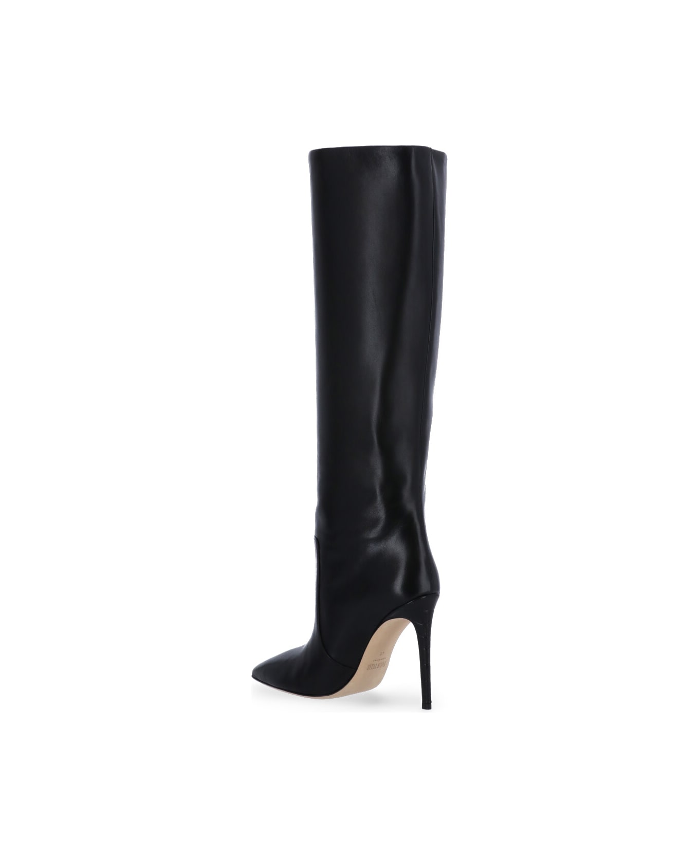 Paris Texas Stiletto Boots - Black