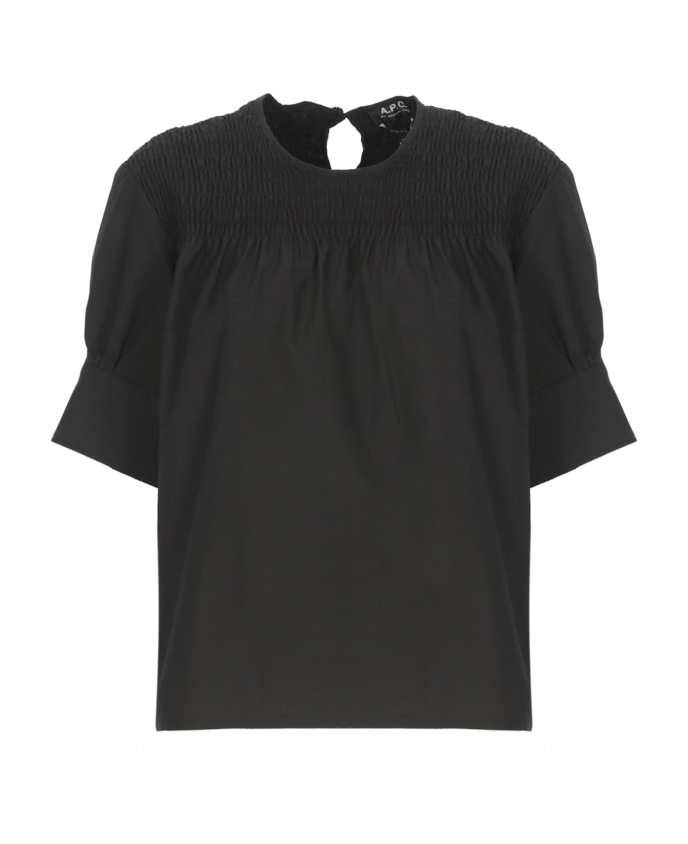 A.P.C. Cotton Blouse - Black