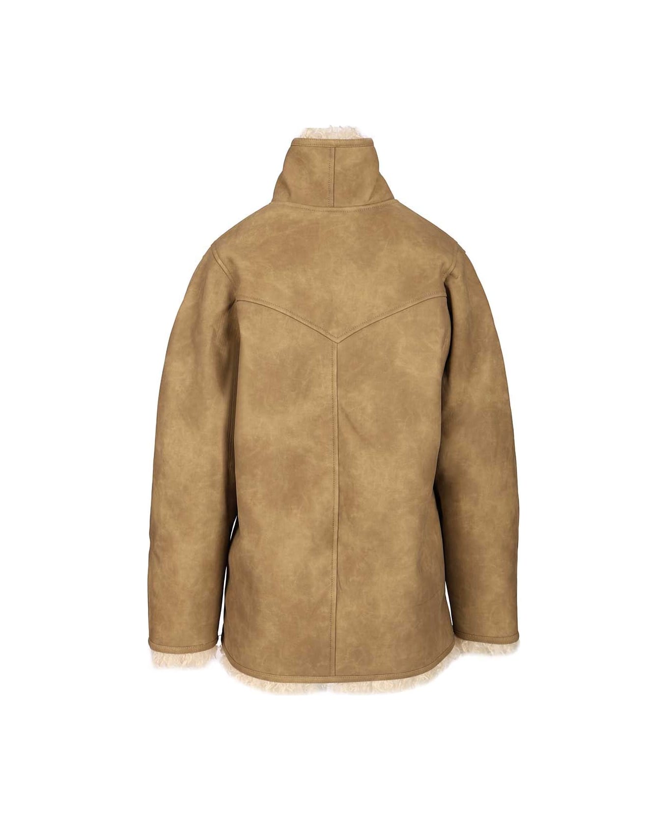 Marant Étoile 'clea' Coat - Beige