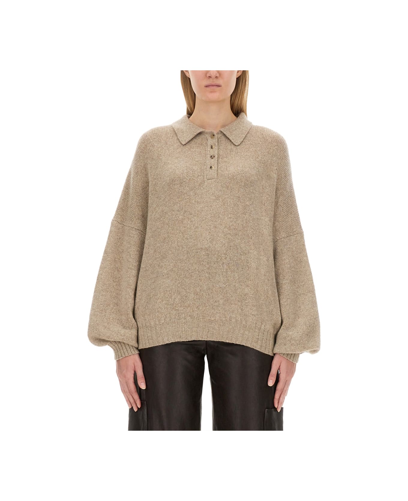 Khaite Sweater The Rene - BROWN