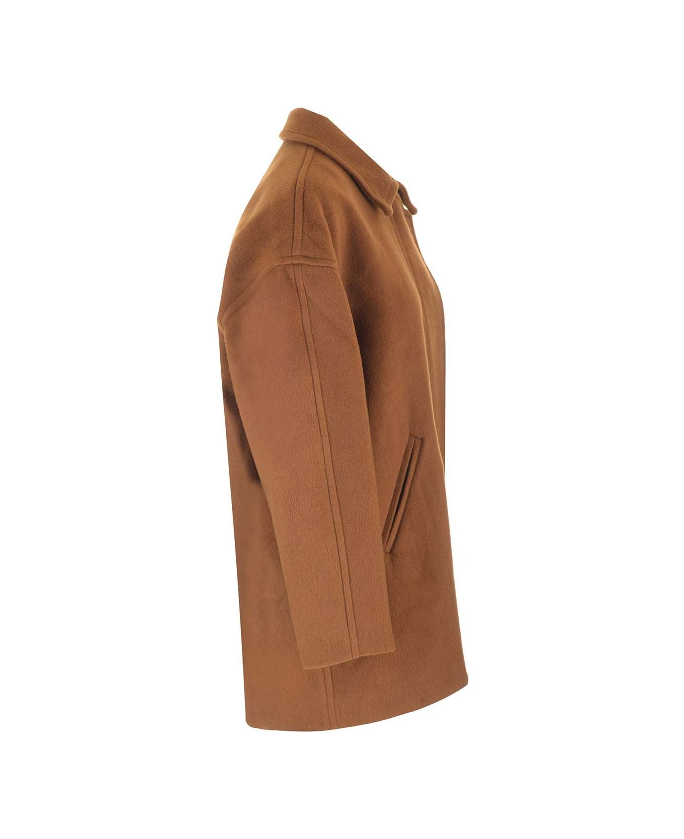 Isabel Marant "evelyn" Coat - Brown