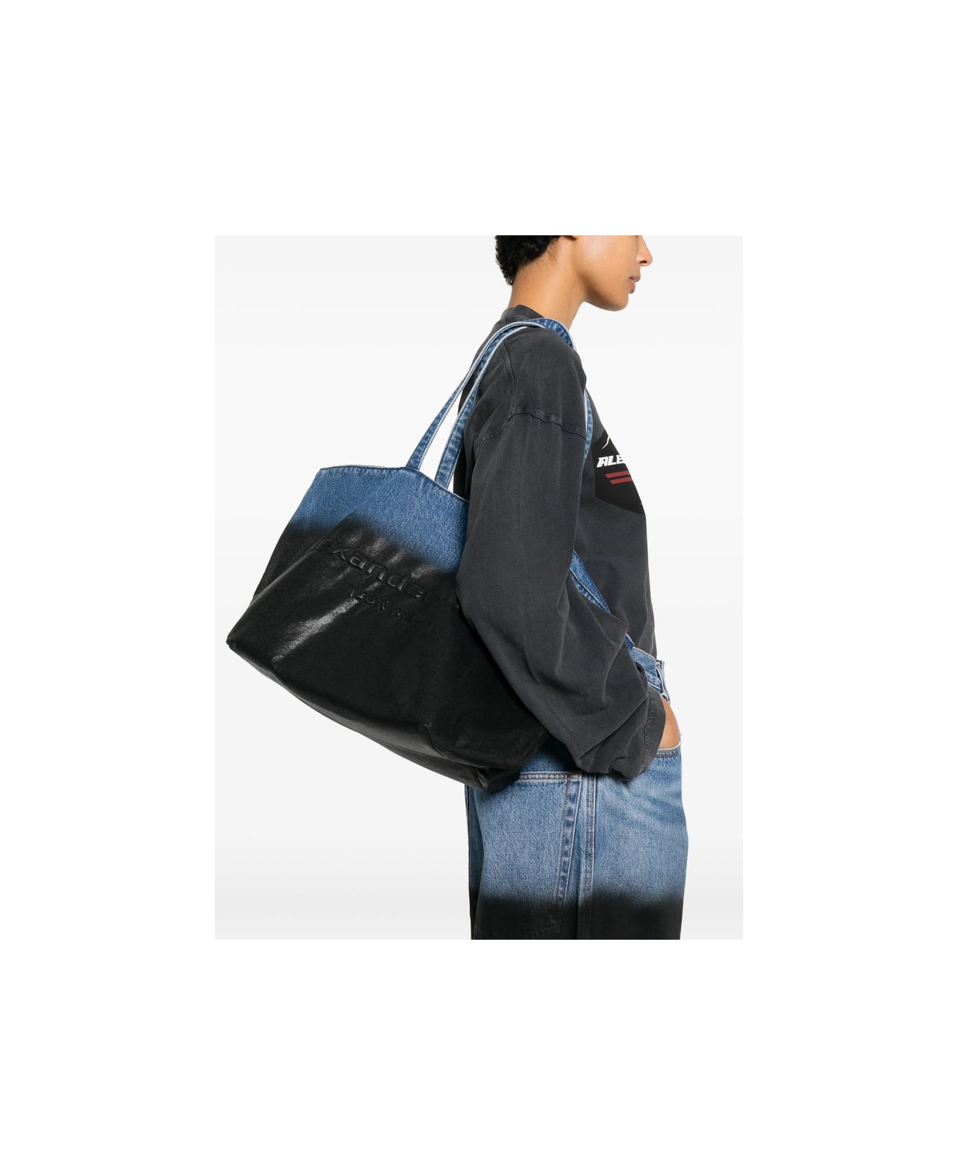 Alexander Wang Bag - BLACK/BLUE