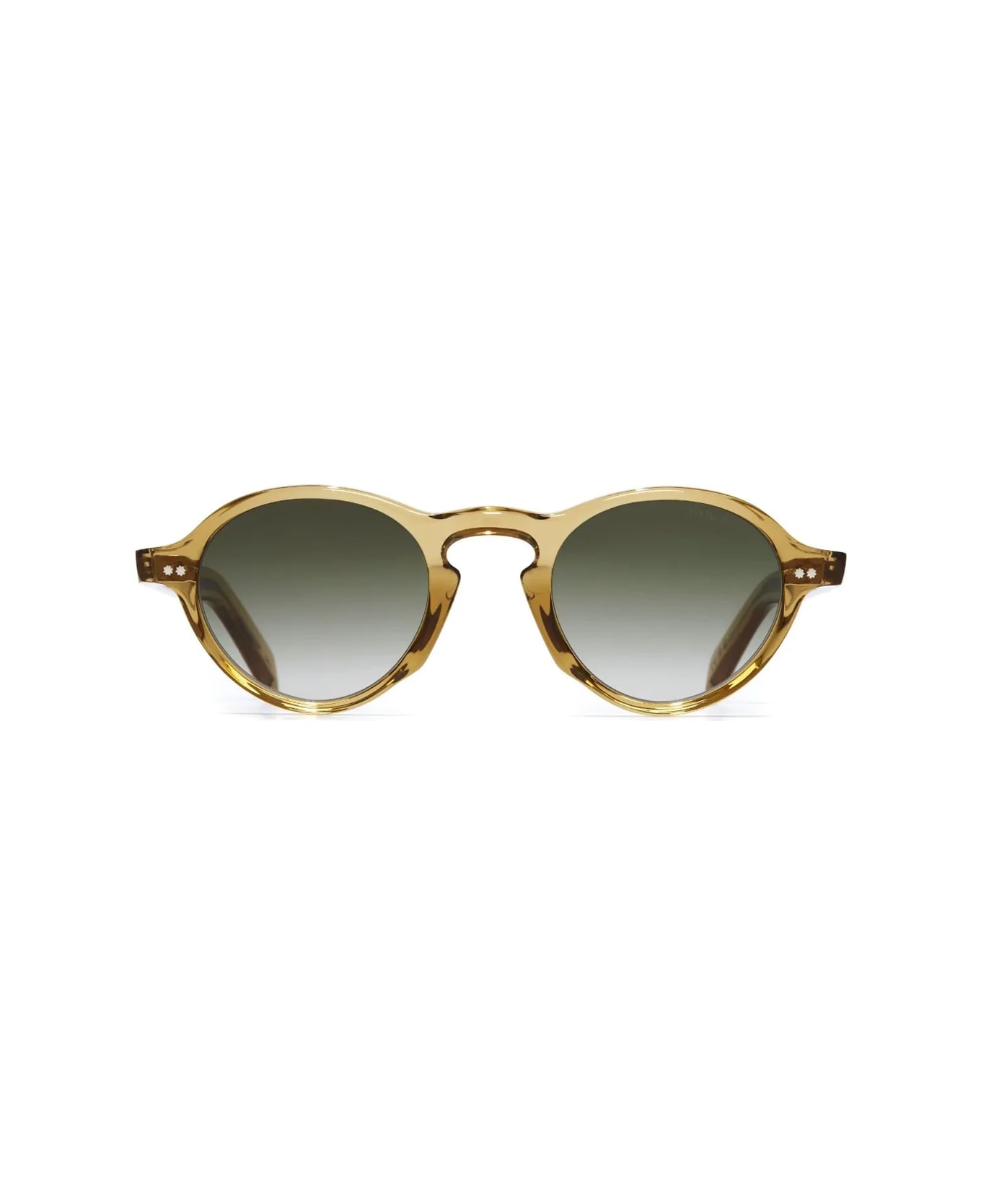 Cutler and Gross Gr08 04 Crystal Tobacco Sunglasses - Verde