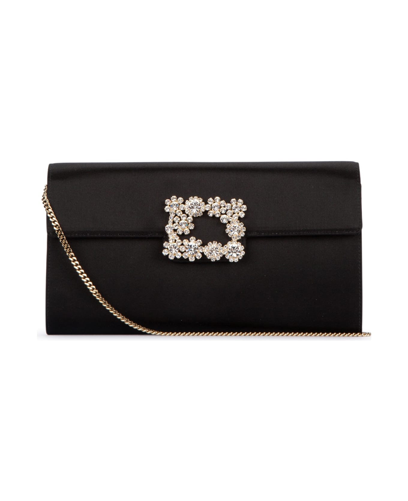 Roger Vivier Envelope Flap Flower Buckle - B999