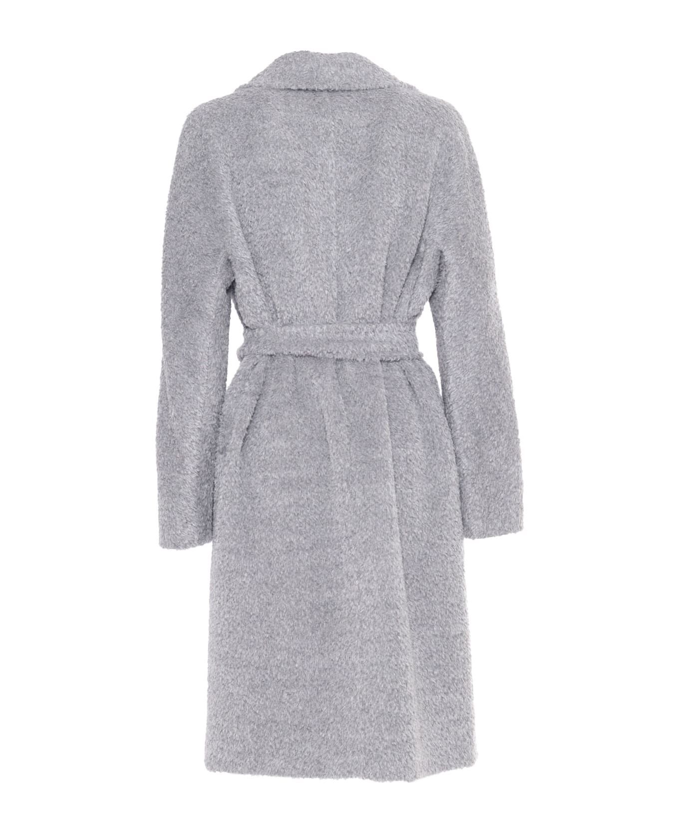 Max Mara Studio Galante Medium Grey Coat - GREY