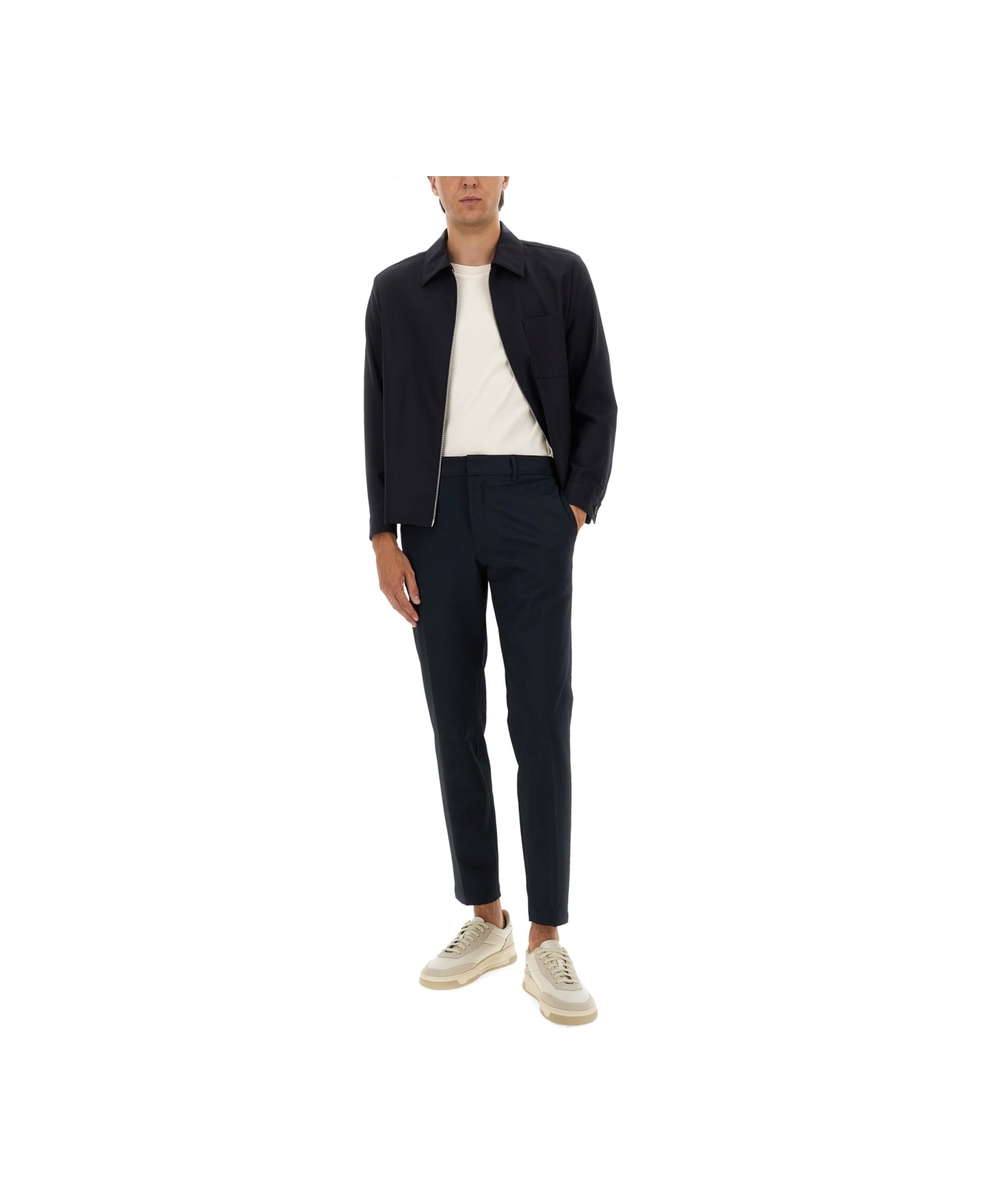 Hugo Boss Relaxed Fit Over Shirt - BLUE