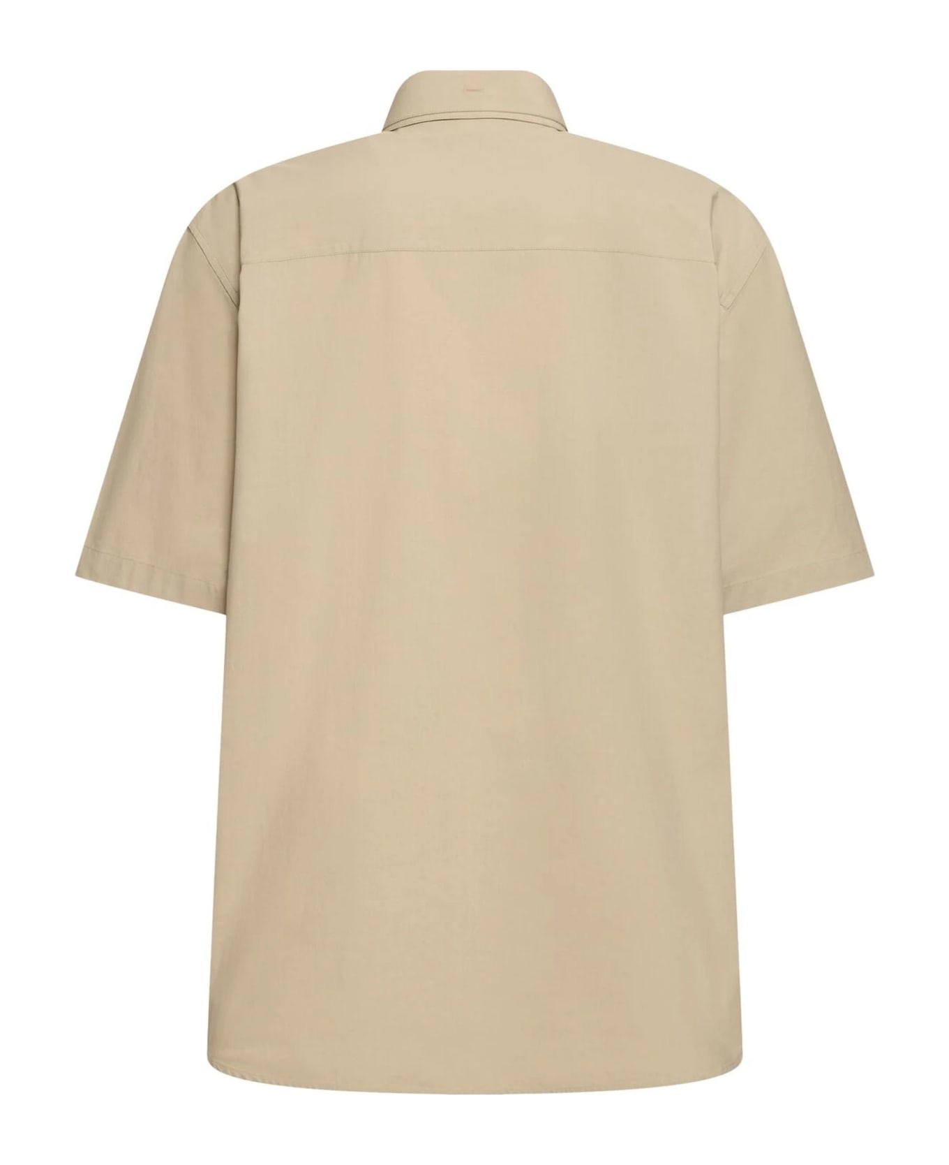 Jil Sander Shirt With Double Layer Design - BEIGE