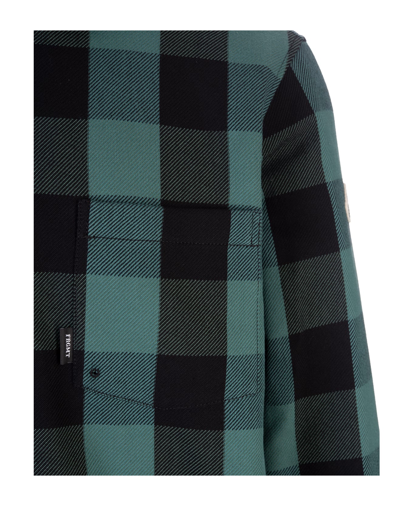 Moncler Genius Green And Black Simmon Jacket - MULTICOLOUR name:459