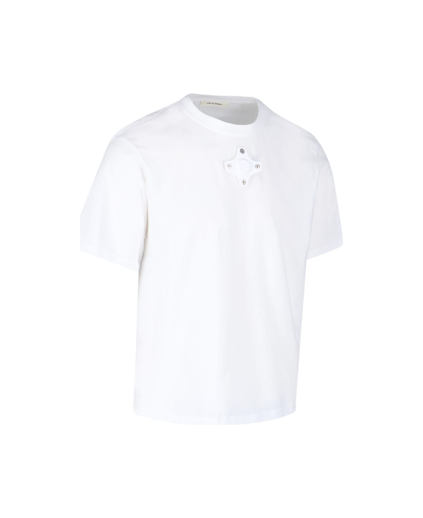 Craig Green Eyelet Detail T-shirt - White