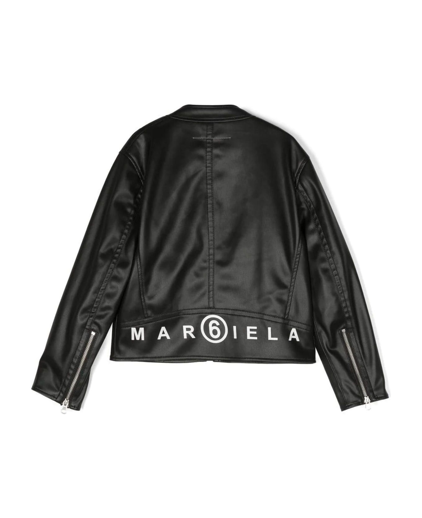 Maison Margiela Black Leather Jacket - Nero
