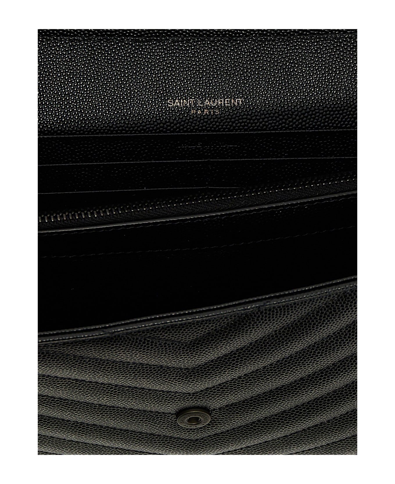 Saint Laurent 
cassandre
 Clutch - Black  