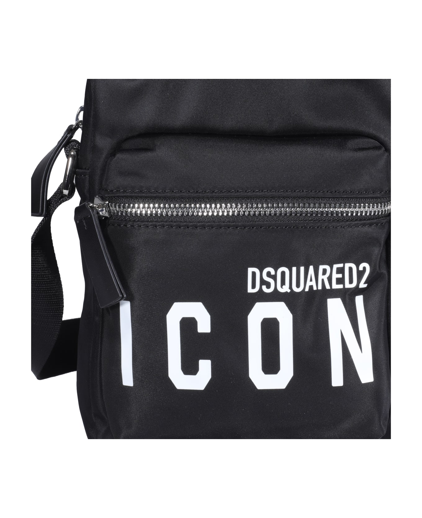 Dsquared2 Icon Logo Crossbody Bag Dsquared2 - BLACK ショルダーバッグ