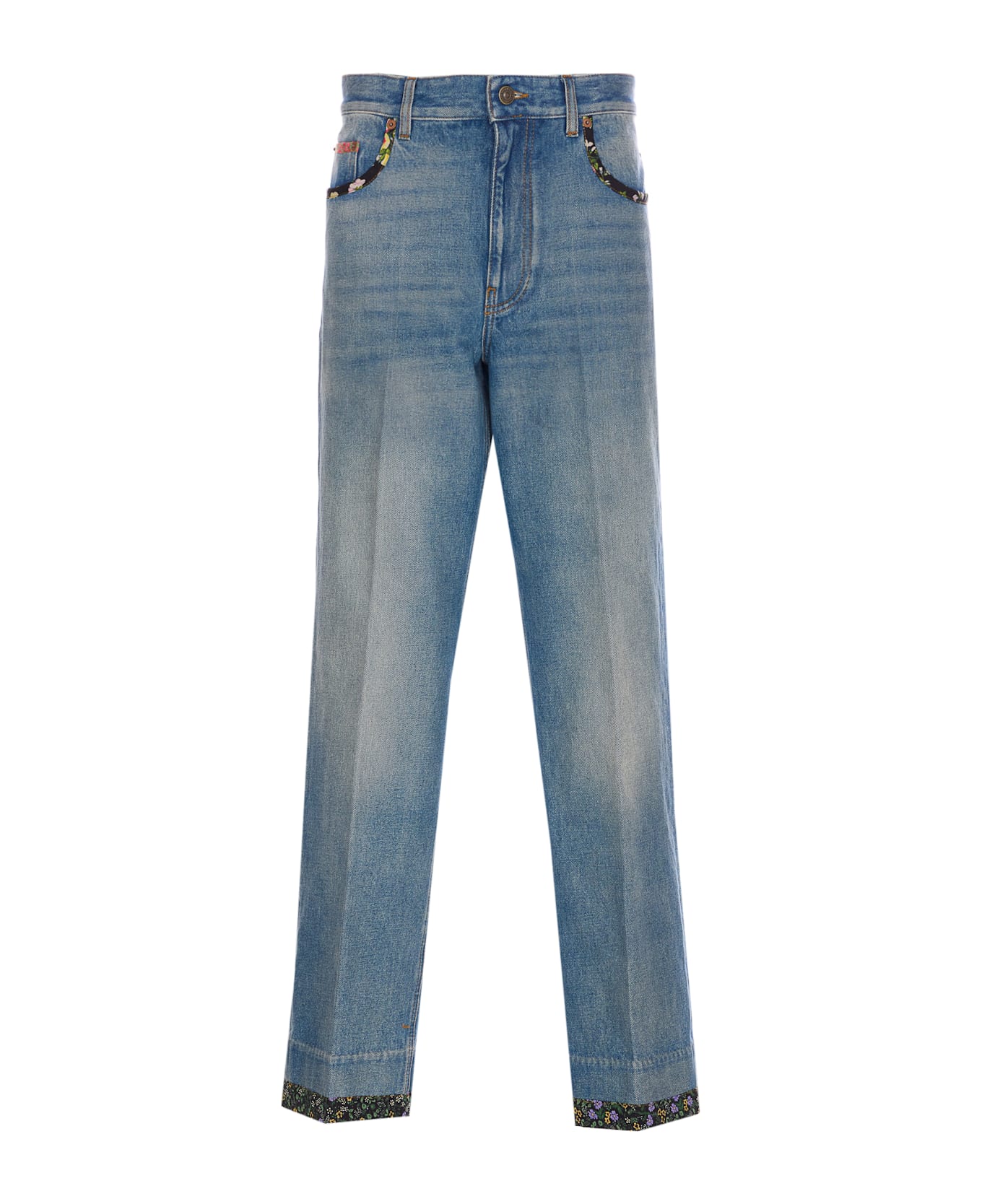 Valentino Garavani Solid Jeans - Blue