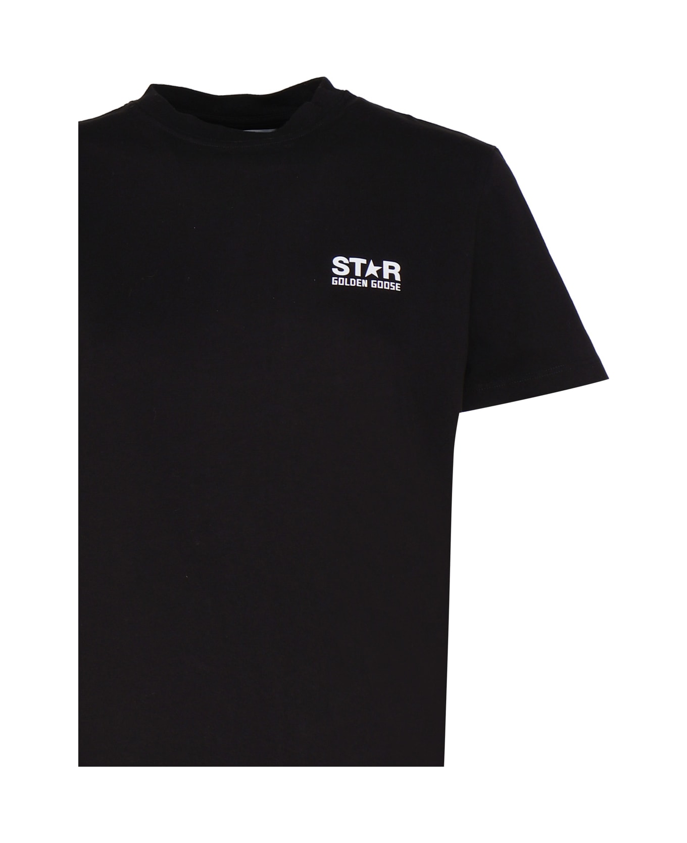 Golden Goose Star T-shirt - Black