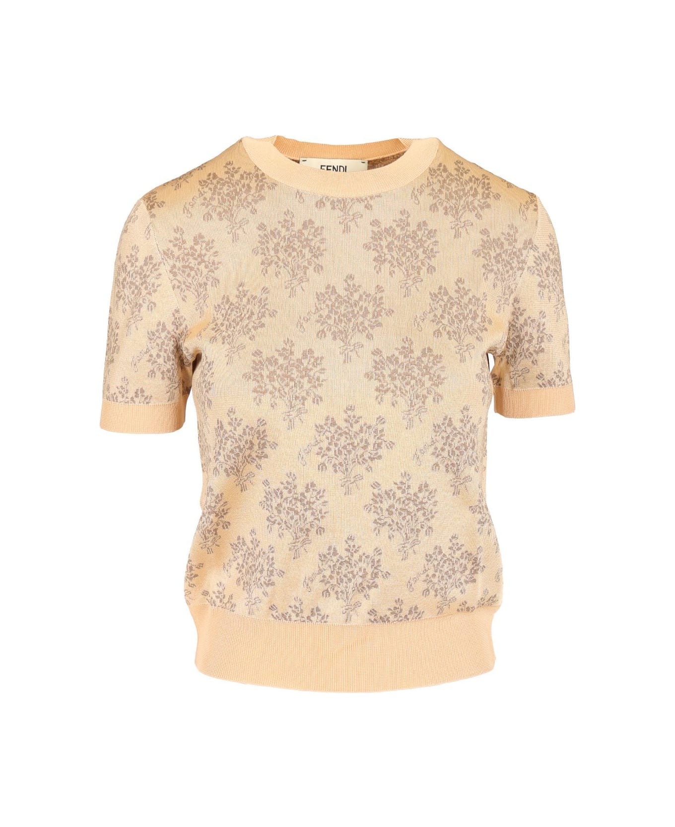 Fendi Pink Short T-shirt - Rose