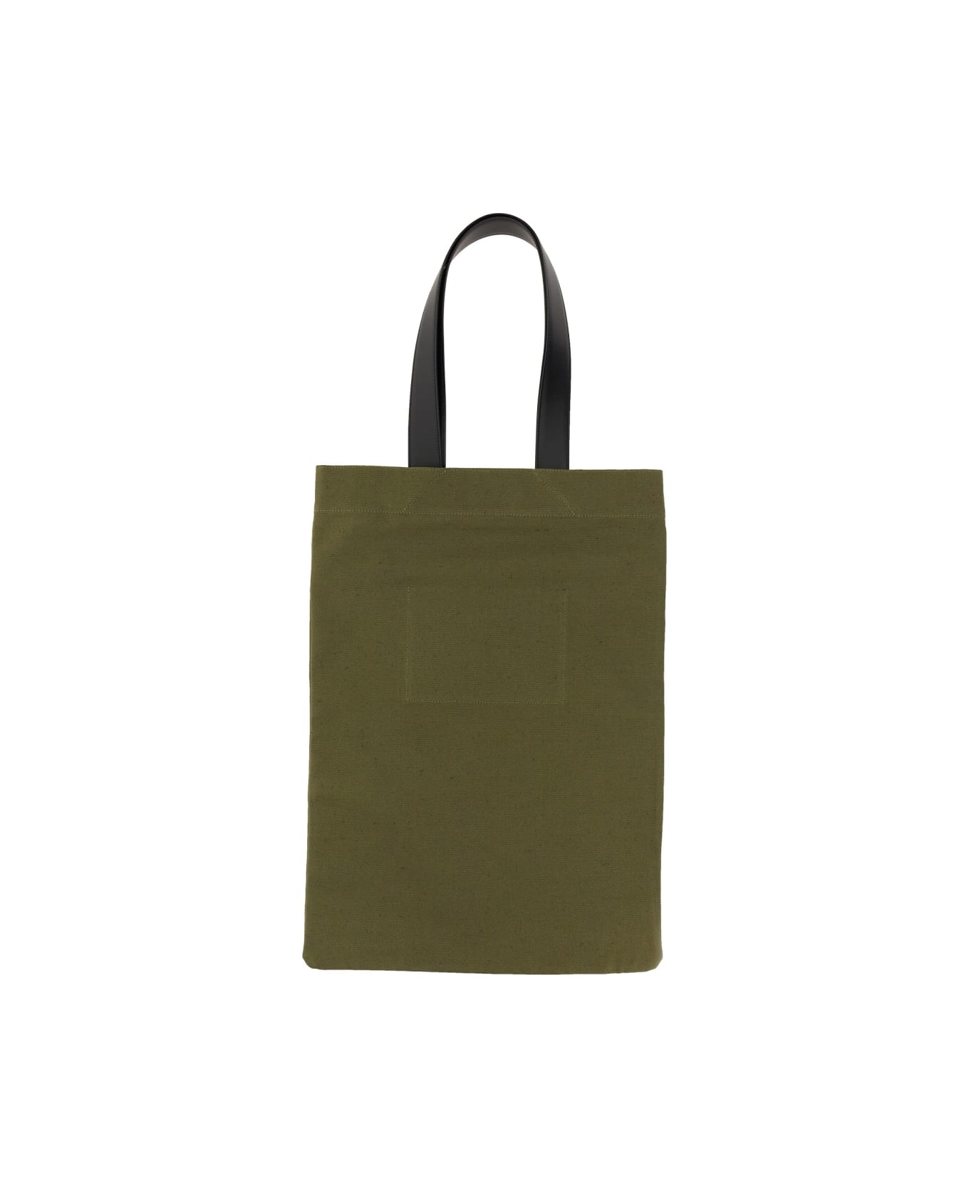 Jil Sander Tote Bag With Logo - Green
