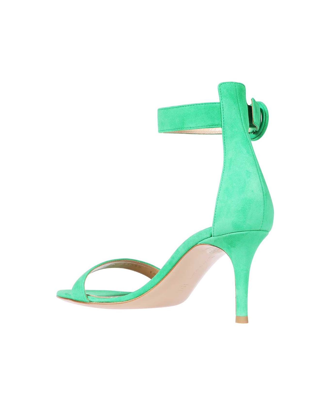Gianvito Rossi Suede Sandals - green