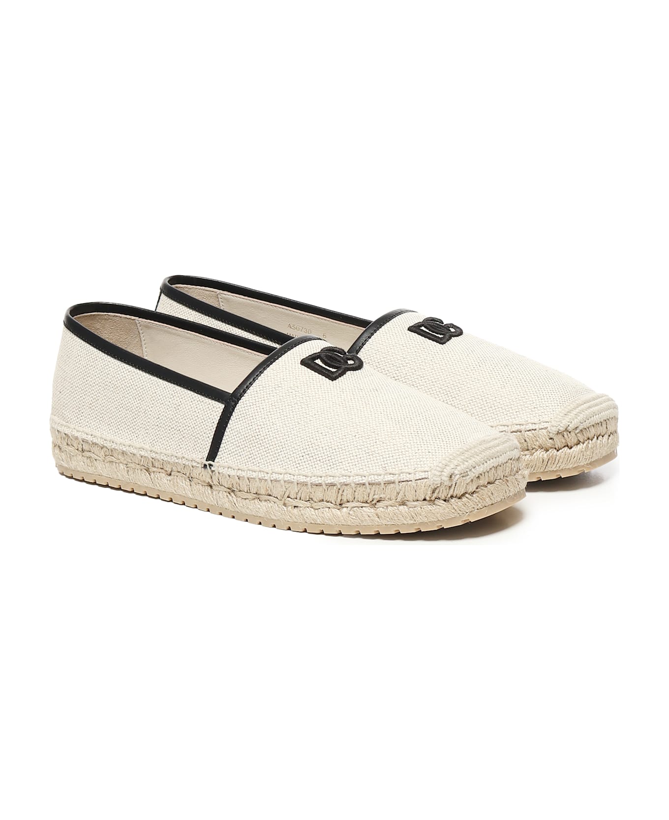 Dolce 
Gabbana Flat Shoes - IVORY/BLACK