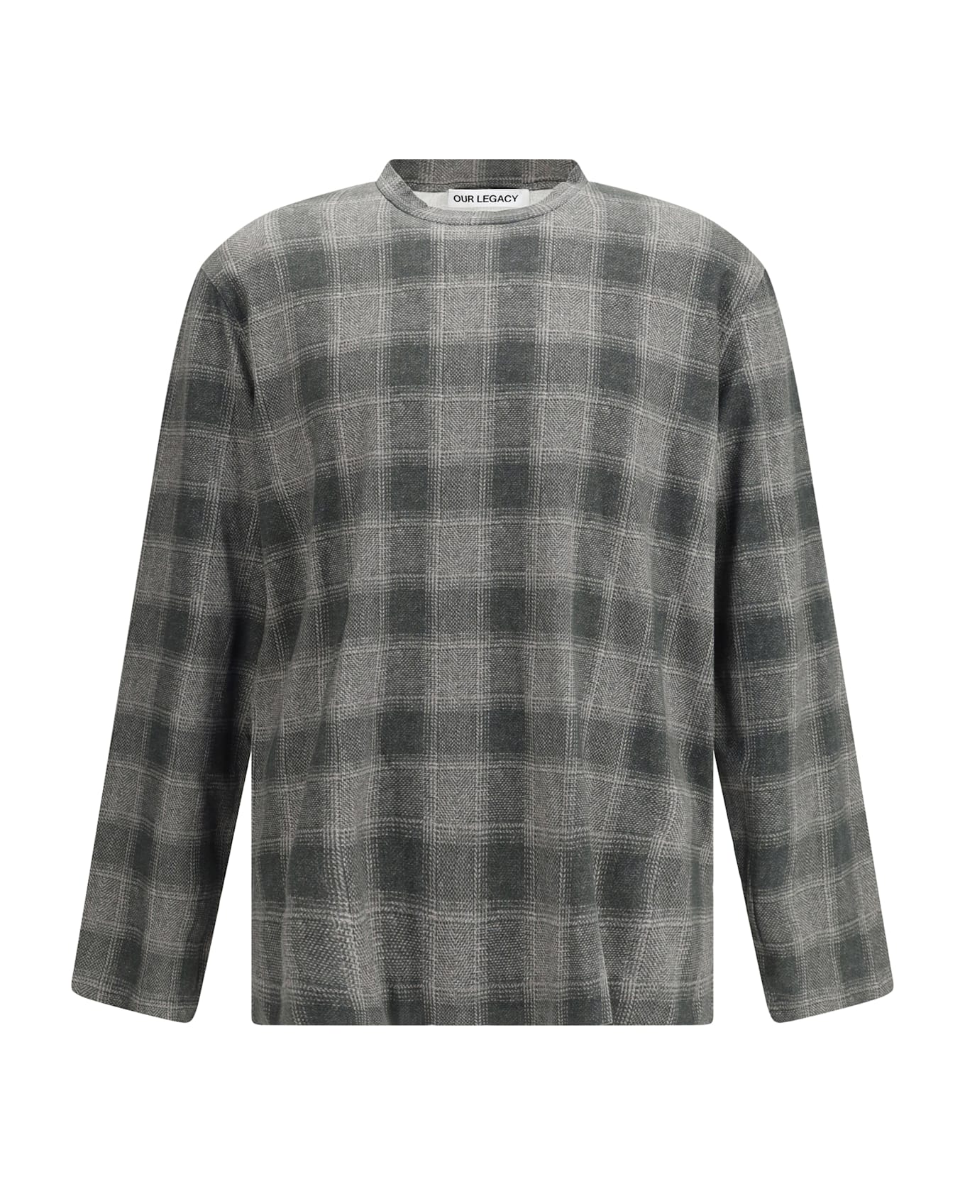Our Legacy Box Longsleeve In Oakland Check Legacy Jersey