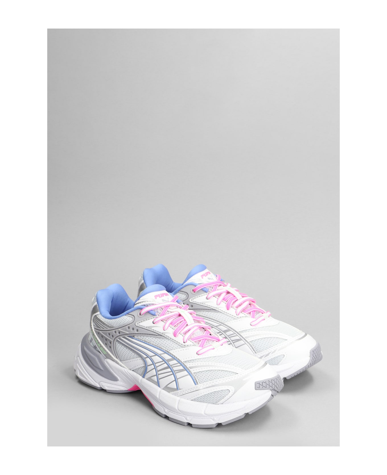 Puma Velophasis Sprint2k Sneakers In Grey Synthetic Fibers - grey