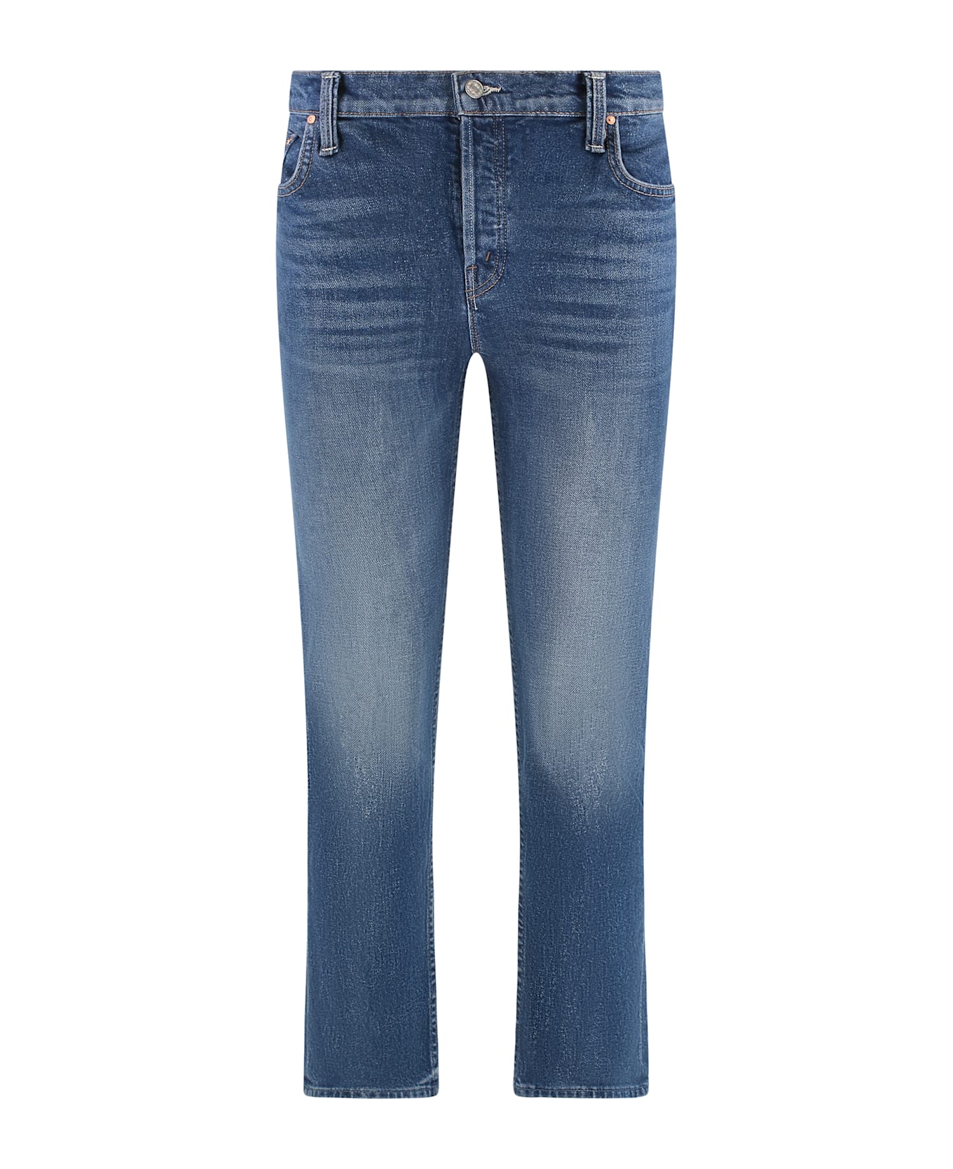 Mother The Tomcat Ankle Straight Leg Jeans - Denim