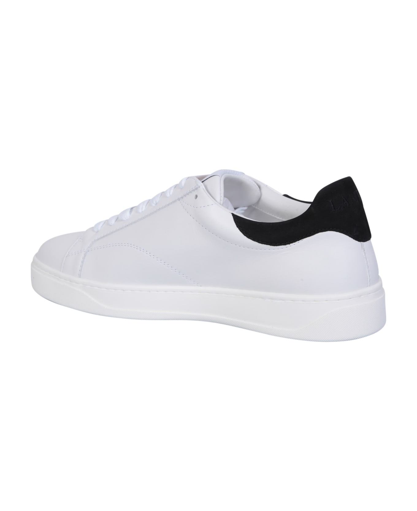 Lanvin White And Black Ddb0 Sneakers - Bianco スニーカー