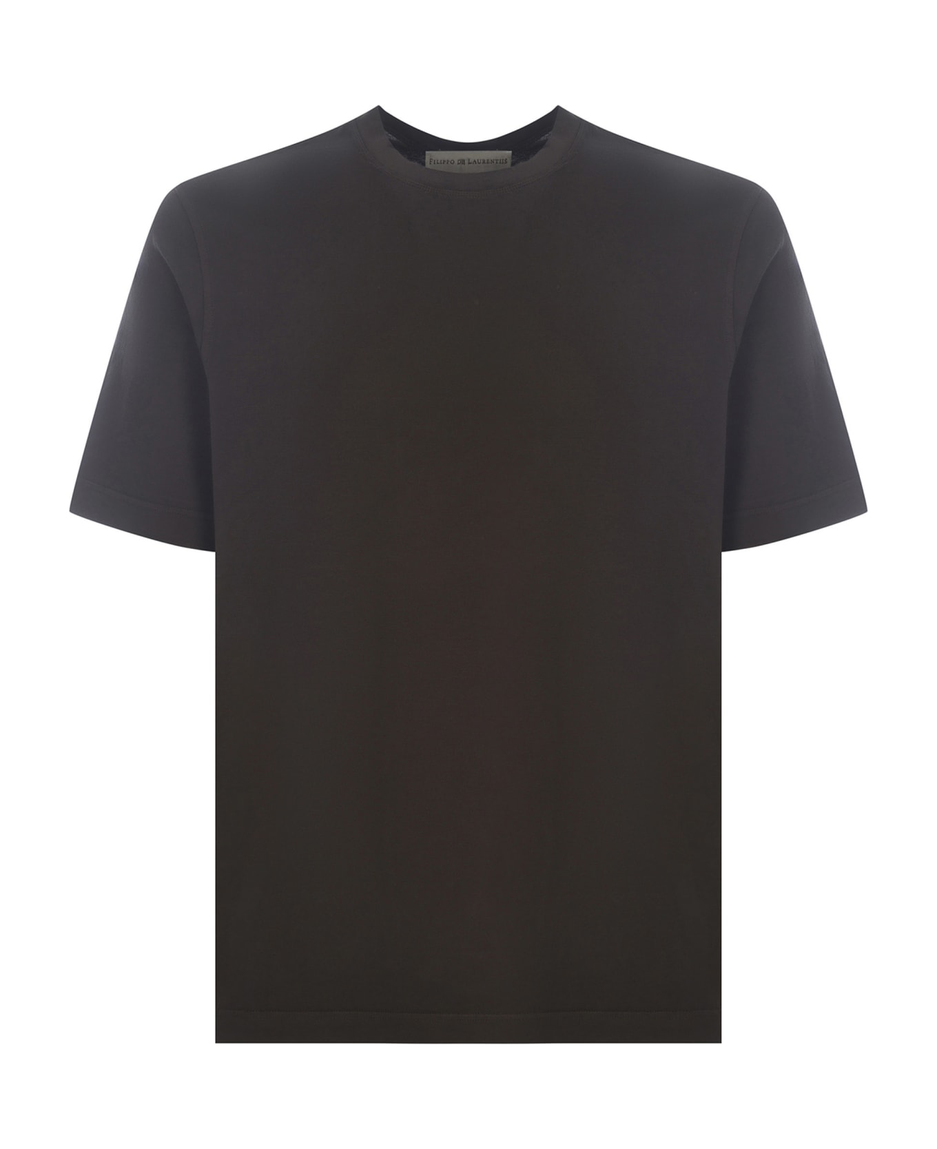 Filippo De Laurentiis T-shirt Filippo De Laurentis Made Of Cotton - Grigio scuro シャツ