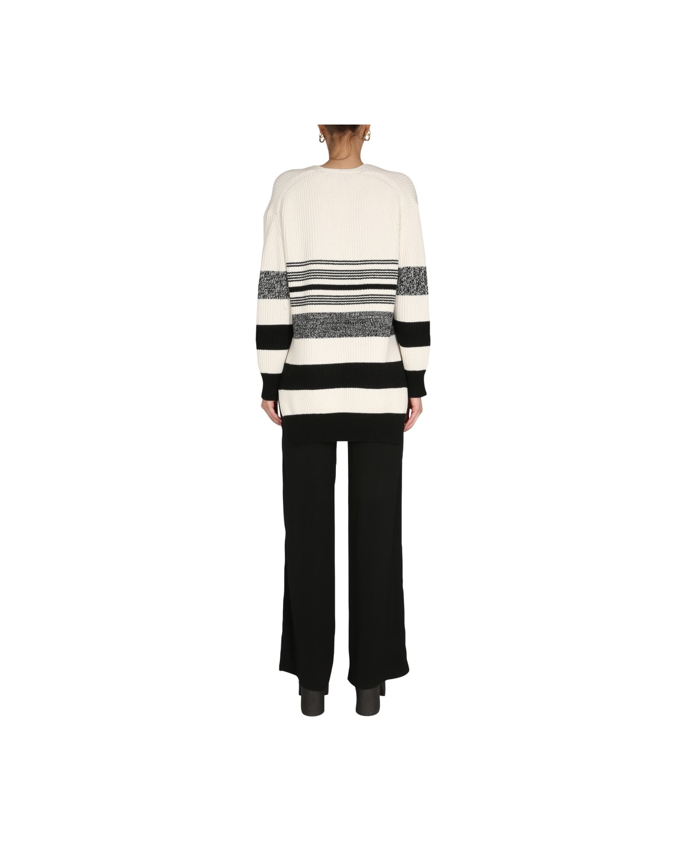 Proenza Schouler White Label V-neck Sweater - WHITE