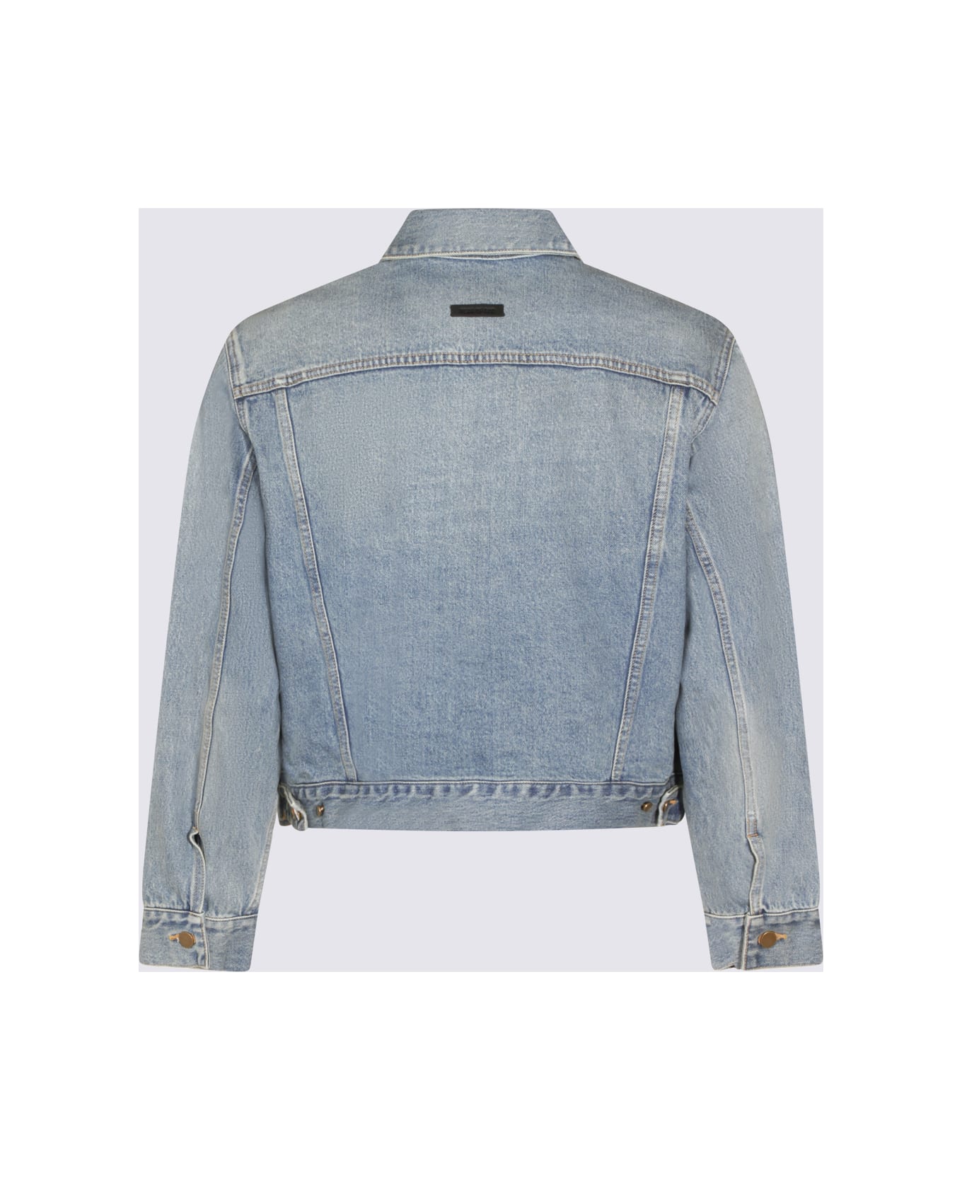 Fear of God Light Indigo Cotton Denim Jacket - LIGHT INDIGO