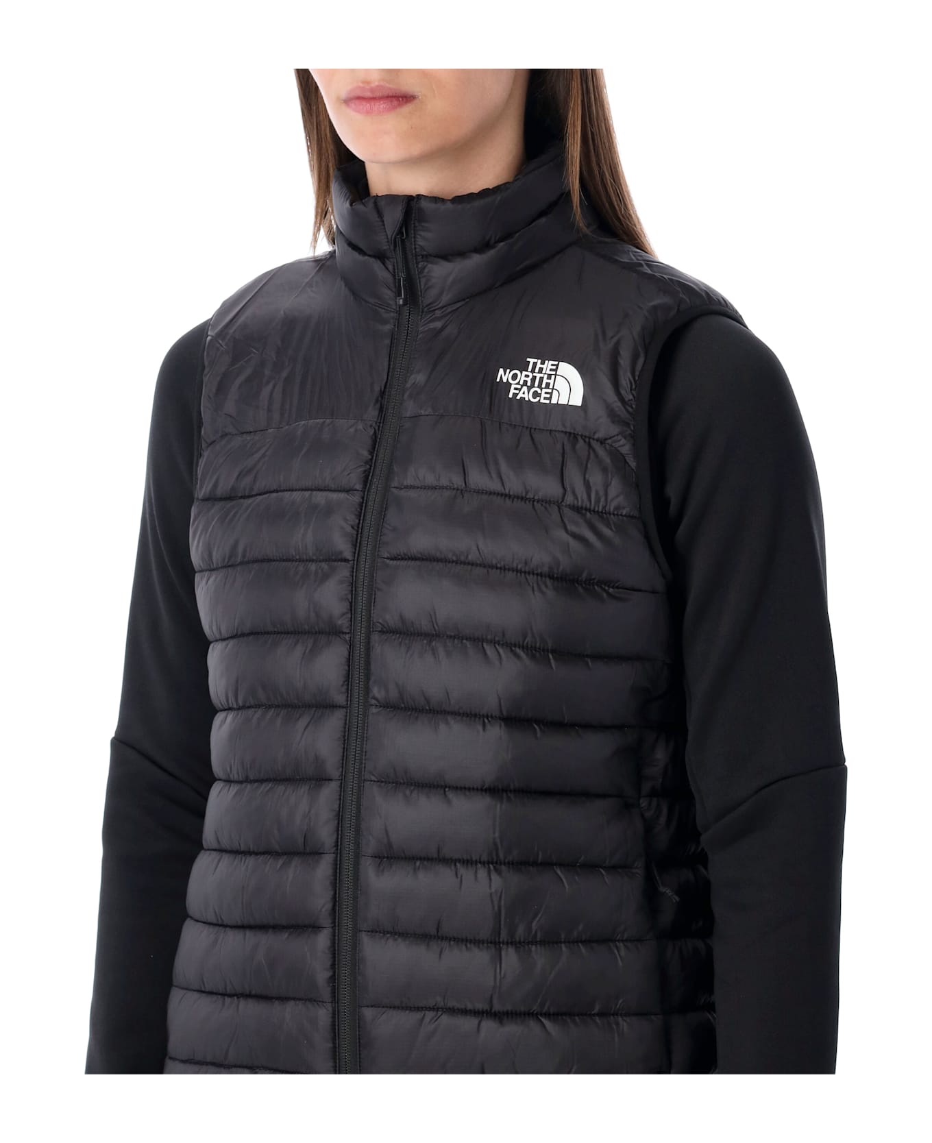 The North Face Thermoball Black Padded Vest - BLACK