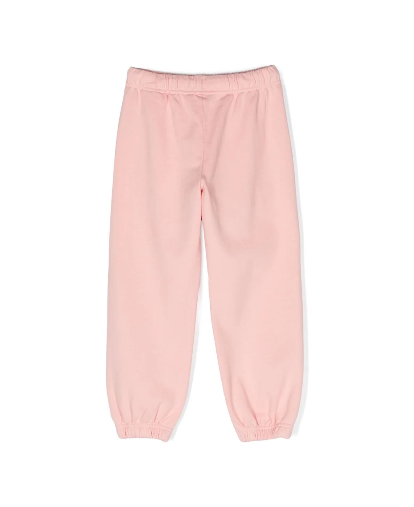 Palm Angels Pink Joggers With Logo - Pink ボトムス