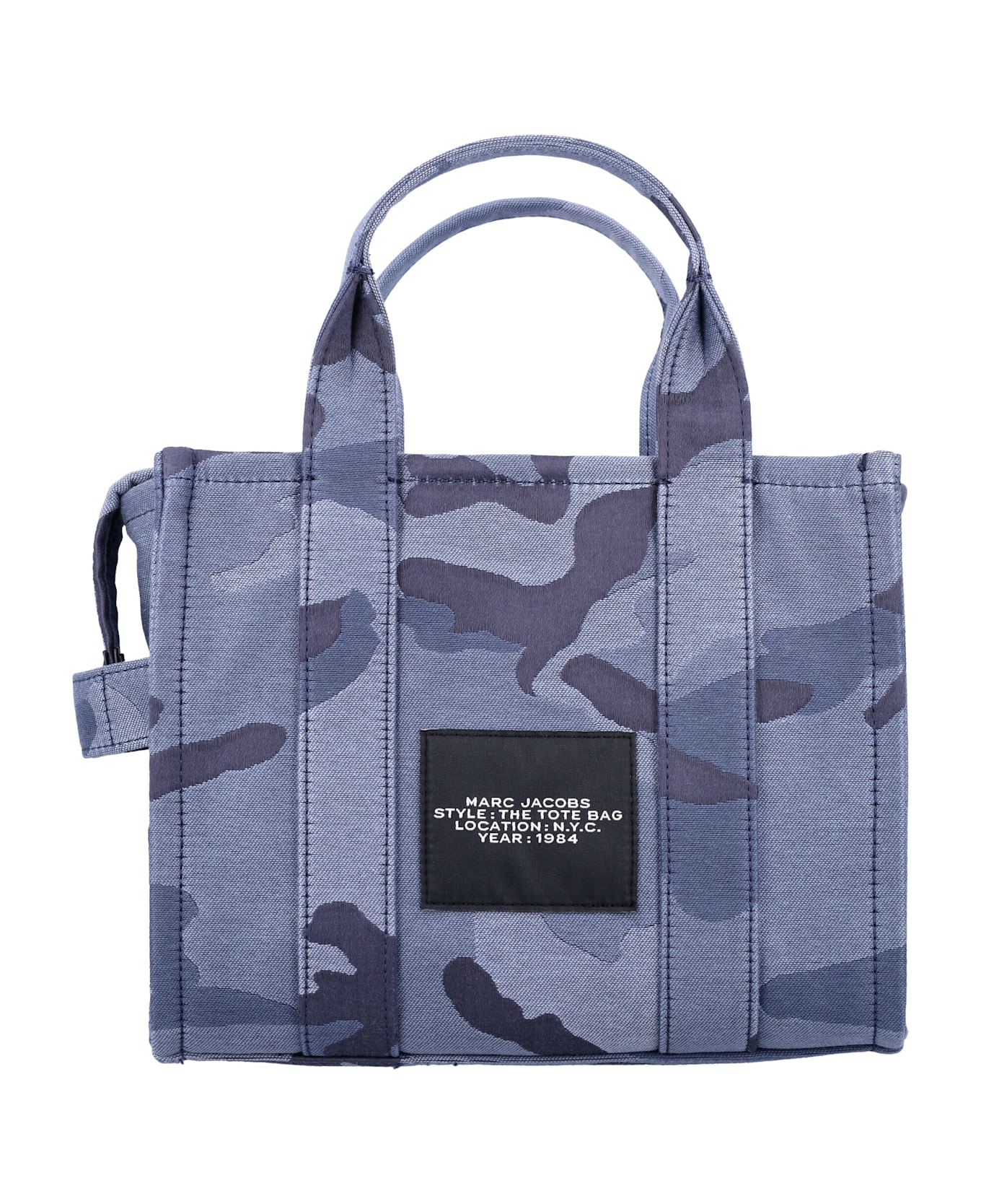 Marc Jacobs The Small Camo Tote Bag - BLUE MULTI CAMOU