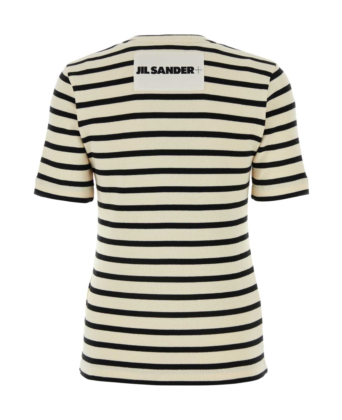 Jil Sander Embroidered Cotton T-shirt - 080