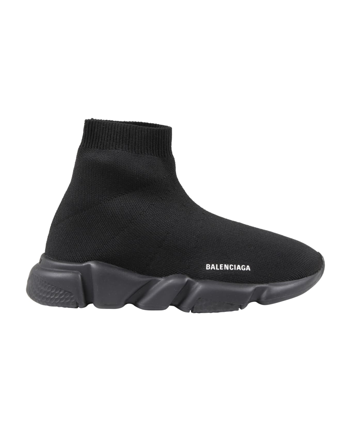 Balenciaga Black Sneakers For Kids - Black