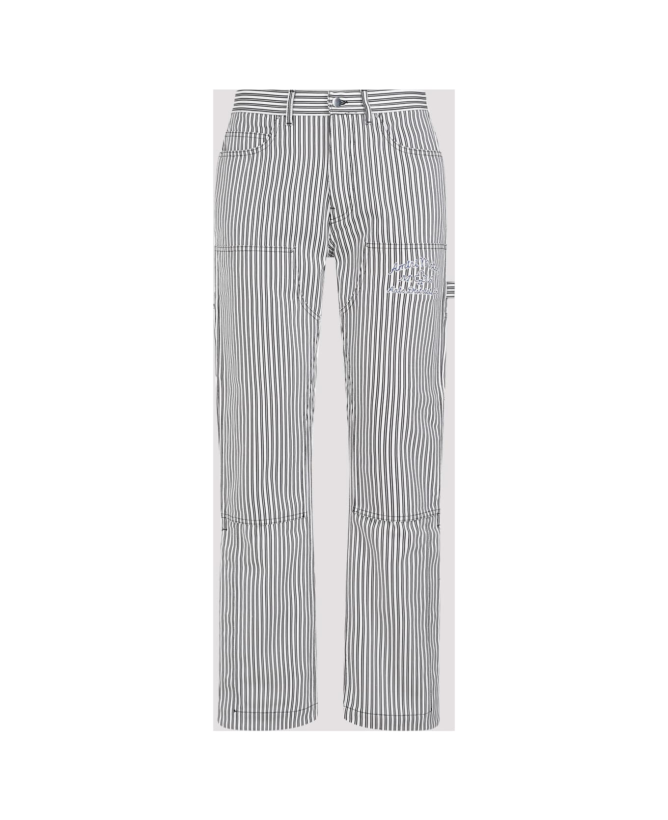 AMIRI Motors Carpenter Pant - Black White