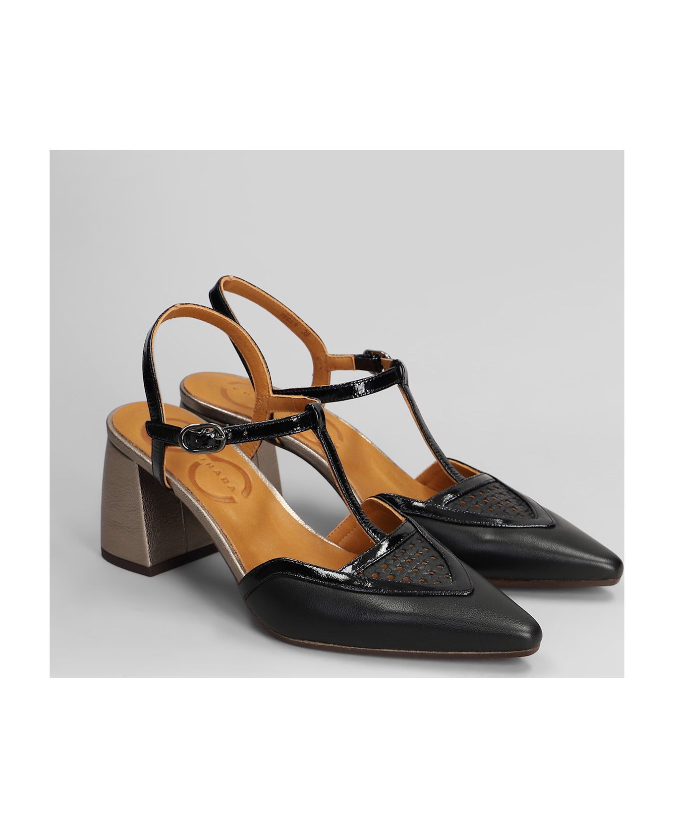Chie Mihara Pumps In Black Leather - black